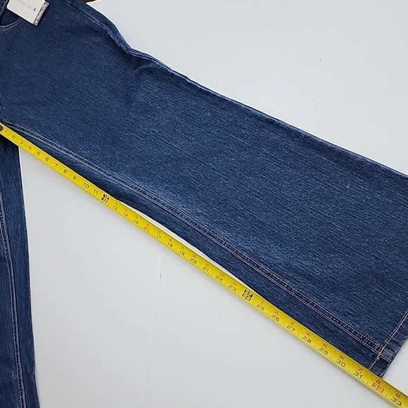 Christopher  & Banks Women's Modern Fit Boot Cut Blue Denim Jeans Size 8 - Picture 13 of 14